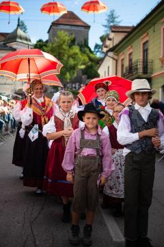 Izjemen obisk zaznamoval 50. Dneve narodnih noš in oblačilne dediščine v Kamniku (Blaž T. Muc)  (89)